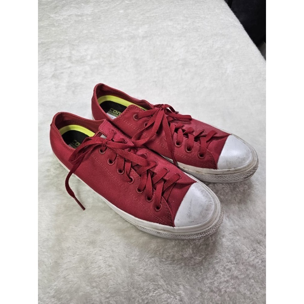 Converse All Star Mens Size‎ 10 Red Canvas Sneakers